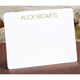 Modern Large Name Flat Note Cards Image 4 of 4